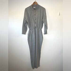 Essential Elements Gray Jumpsuit, XL